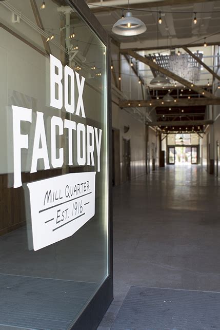 the box factory building